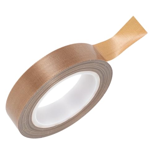 ibasenice PTFE Tape for Vacuum Sealer High Temperature Heat Insulation Sealing Tape 10mm X 10m X 0.13mm Wear-Resistant Replacement for Hand Sealers