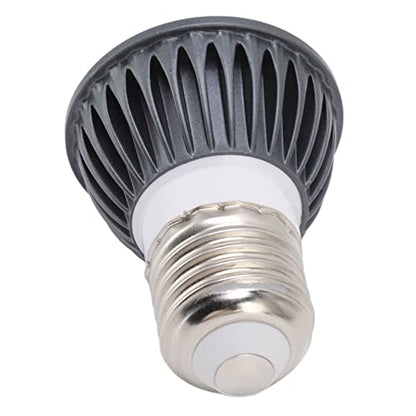 Sun Basking Lamp Bulb, Turtle Basking Light Bulb UVA UVB Concave and Convex Mirror Full Spectrum LED Reptile Heat Lamp Bulb Replacement (Black 10.0) - color: Black 10.0