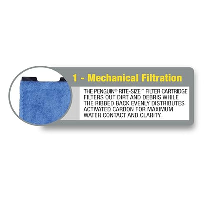 Marineland Penguin Bio-Wheel Replacement Filter Cartridges, Rite-Size C, 6 Count - size: 6-Count, style: Size C