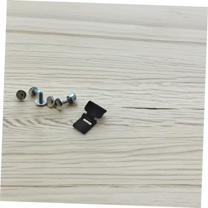 Sosoport 8pcs Aquarium Lid Clips: Fish Tank Glass Cover Lid Support Holder Cylinder Lock Non- Locking Screen Clip for Rimless Aquariums