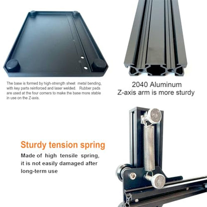 Vertical Heat Set Insert Tool, Heat Pressing Brass Inserts 3D Printing,Heat Set Insert tip for Thread Knurled Nut M2/M3/M4/M5/M6(1/4)/M8 - color: ZW12