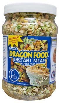 Healthy Herp Juvenile Dragon Food Instant Meal 3.9-Ounce (110 Grams) Jar