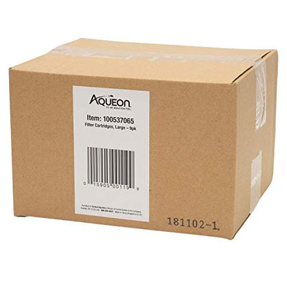 Aqueon Aquarium Fish Tank Replacement Filter Cartridges Large - 9 pack - size: 9 Pack