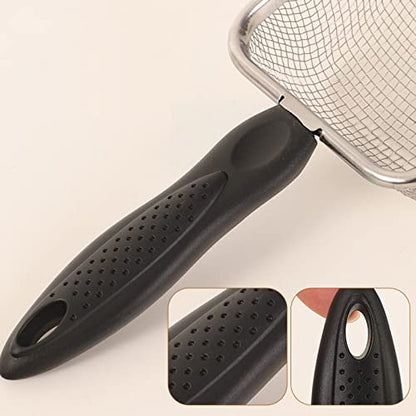 Scoops Terrarium Bedding Sand Sifter Stainless Steel Fine Small Pet Cage Cleaner Shovel - size: 2mm hole