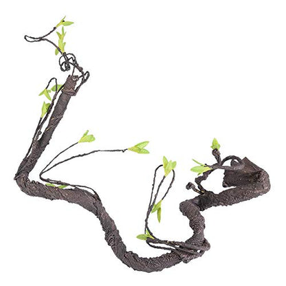 Artificial Vine Climber, Artificial Reptiles Vine Climber Jungle Forest Bend Branch Terrarium Cage Decor(WF-2) - size: WF-2