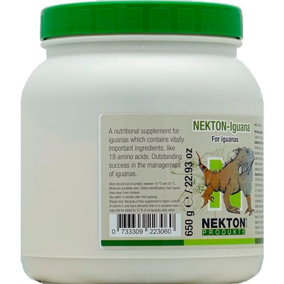 NEKTON-Iguana Vitamins, Minerals, and Amino Acids for Iguanas 650g / 22.93oz - color: off white, size: 1 Count (Pack of 1)