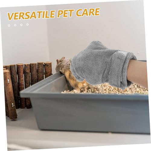 Bite Proof Gloves for Hamsters and Birds, Anti-bite Small Animal Handling Gloves, Calming Protective Mittens for Daily Pet Training and Interaction