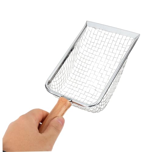 BESPORTBLE Reptile Litter Scoop Ergonomic Handle Cat Poop Scooper for Easy Cleanup of Cat Litter and Animal Waste Mesh