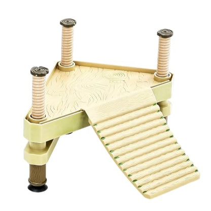 Floating Turtle Basking Platform with Ramp,Adjustable Reptile Dock for Aquarium Tank,Sunbathing Resting Area for Aquatic Turtles,Frogs,and Salamanders Turtle Tank Accessories