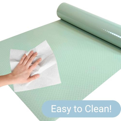 Tank Liner, 17.7" x 59", Bearded Dragon Gecko, Turquoise | Easily cut to fit 40 gallon tank, 20 gallon and more, Waterproof, Stain-Resistant, Terrarium Mat Substrate Carpet Bedding - color: Turquoise