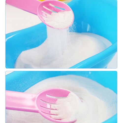 3PCS Hamster Poop Scoop Sand Bath Scoop Hamster Sand Shovel Litter Scooper for Hedgehogs Guinea Pigs Chinchillas Sandbox Scooper