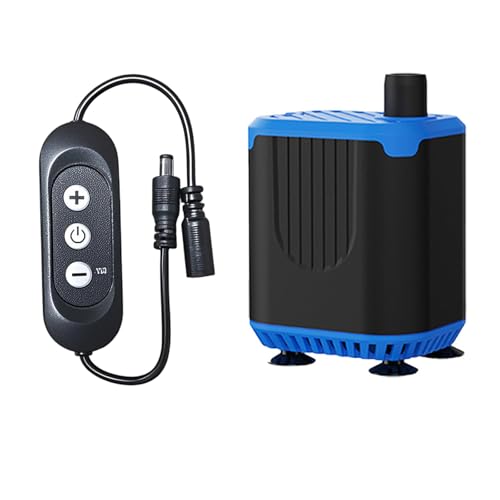 Submersed Aquariums Pump with 4 Adjustable Flows Optional Adjuster for Home Fishtanks Terrariums Filtration Use Adjustable Flows Water Pump - color: Tl2307d