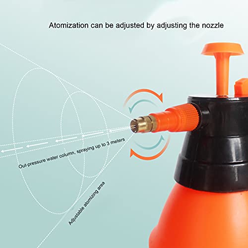 Generic Hand Pressure Trigger Sprayers Automatic Watering Can for Reptile Spray Humidifying 1.5L Capacity Black