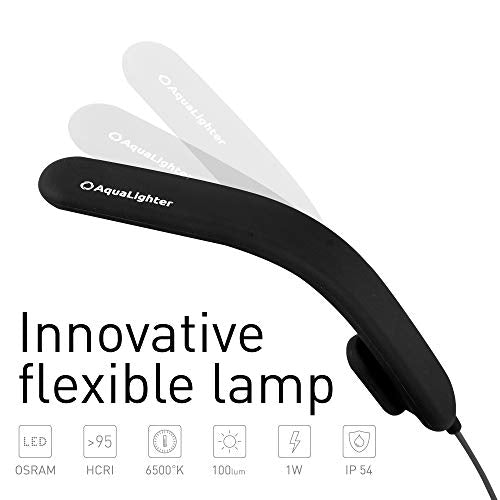 Fish Tank Light - Clip On Aquarium Light - Aquarium Light for Plants - LED Flexible Lamp for Small Aquarium - Yellow 5 Gallon | Plants & Fish Aquarium Lighting, Full Spectrum Grow Lamp, Easy Install, Safe Durable Waterproof for Freshwater, Saltwater - col