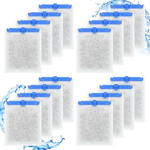 16 Large Filter Cartridges Compatible with Tetra Whisper Bio-Bag Filter Cartridges Large, for Whisper 20i 40i, IQ20/30/45/60,PF20/30/40/60 and Repto Filter, for Large Aquarium Filter Cartridge - size: 16P Large Filter Cartridges