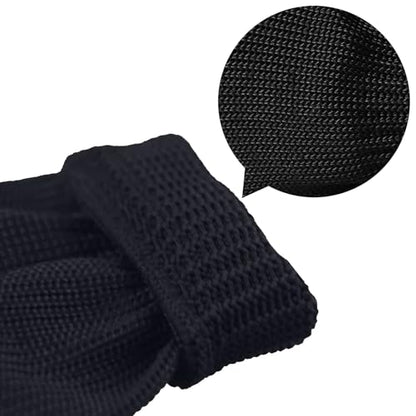 Bird Training Anti-Bite Gloves, Bite Proof Gloves, Small Animal Handling Chewing Protective for Small Animal Pet(Black