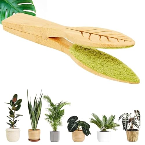 Leaf Cleaning Tongs, House Plant Leaf Cleaning Tongs,Leaf Cleaning Tools With Removable (2PC) - color: 2PC