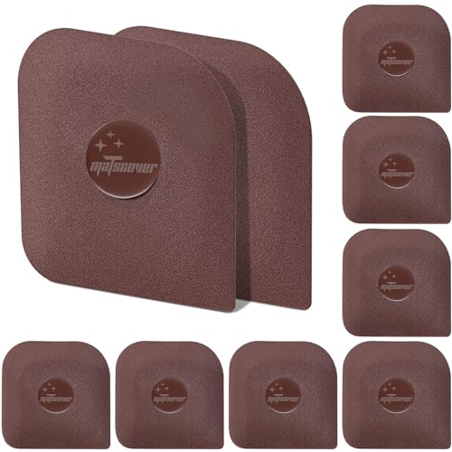 Pan Scraper, 10 Pcs Plastic, Non Scratch for Cast Iron, Pot and Pan Cleaning, Sturdy Scraper Kitchen Tool | Pot Scraper Non Scratch for Cast Iron, Pot and Pan Cleaning, Food Scraper for Dishes, Home & Apartment Essentials - color: Brown, size: 10 Pcs