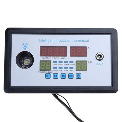 Temperature Humidity Controller Thermostat for 12V 12W 220W Digital Display Multifunction Hygrometer