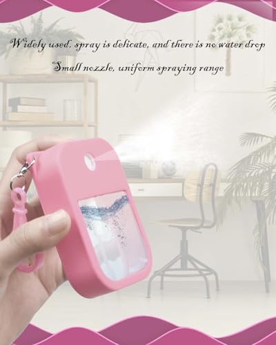 6 Pack Sublimation Perfume Spray Bottle 38ml Mixed Colors - Mini Portable Travel Mist Sprayer with Funnel & 6 PCS Custom Design Sheets - Refillable Gift Set for Travelers, DIY Personalization - color: 6 Pcs with Blank Sublimation card