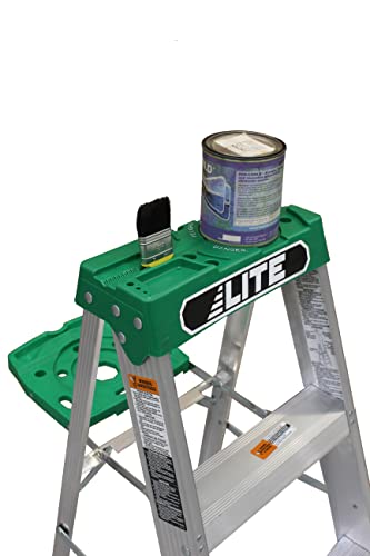 LITE 6-Foot Aluminium Step Ladder with Tool Tray, 225-Pound Load Capacity, Type II, LP-2211-06