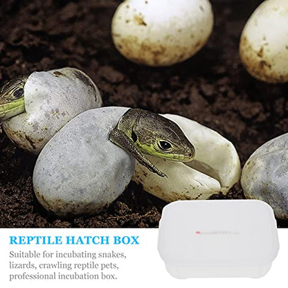 balacoo 12 Eggs Incubator Tray Snake Gecko Lizard Box Reptile Hatchery Breeding Incubator