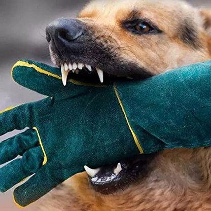 Animal Handling Gloves Bite Proof, 60 cm 23.6 Inch Reinforced Padding Non Scratch for Handling Falcon Dog Cat Bird Reptile Snake Anti Bite Work Gloves Protective Tools