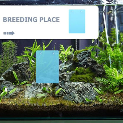 Abaodam Aquarium Fish Breeding Fish Tank Isolation Board Reptile Rock Basking Platform