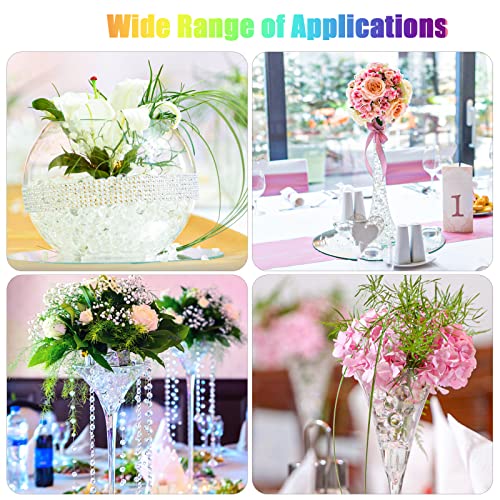 ZTML MS 150,000 Pieces Clear Vase Filler Beads - color: Clear-150000pcs