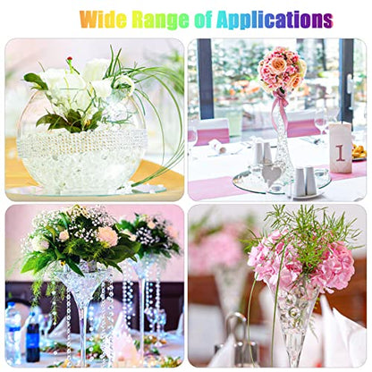ZTML MS 16,000 Pieces Clear Vase Filler Beads - color: Clear-16000pcs