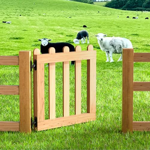 Heavy Duty Gate Hinges 2 Pack, 600LB Capacity Wall Mount, Steel Rust-Proof Hinge for Farm, Wooden Fences & Driveway Gates, Anti-Sag Design