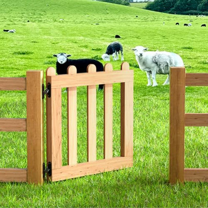 Heavy Duty Gate Hinges 2 Pack, 600LB Capacity Wall Mount, Steel Rust-Proof Hinge for Farm, Wooden Fences & Driveway Gates, Anti-Sag Design
