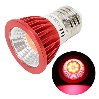 ciciglow Reptile Heat Lamp Bulb, Simulates Environment, 2W LED Energy Saving with E27 Standard Thread, Night for Lizards, Snakes, Frogs (ND-28 110v)