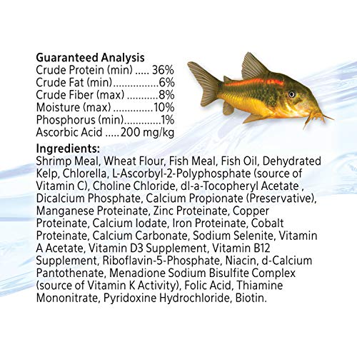 Aqueon Shrimp Pellets Sinking Food for Tropical Fish, Goldfish, Loaches, Catfish and Other Bottom Feeding Fish, 3.25 oz - size: 3.25 Ounce (Pack of 1)