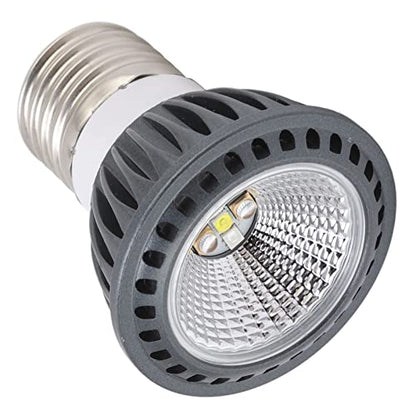 Sun Basking Lamp Bulb, Turtle Basking Light Bulb UVA UVB Concave and Convex Mirror Full Spectrum LED Reptile Heat Lamp Bulb Replacement (Black 10.0) - color: Black 10.0