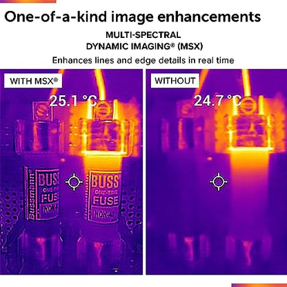 FLIR TG275 Thermal Imaging Camera with Bullseye Laser: High Temp Infrared Camera for Automotive Diagnostics - style: TG275