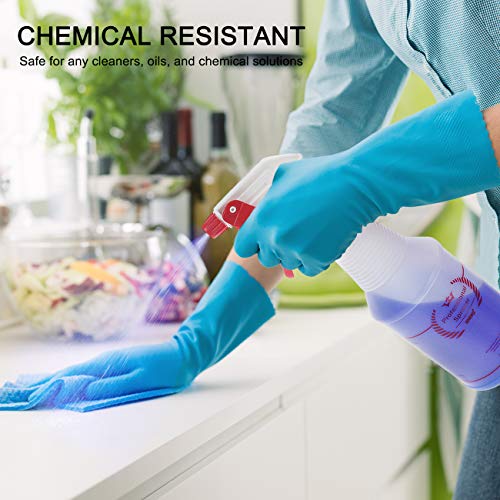 Plastic Spray Bottles 2 Pack, 32 Oz, Heavy Duty Sprayer, All-Purpose, Red | Chemical Resistant, Mist & Stream, Leak-Proof, Better Trigger, Measurements, for Cleaning Solutions, Planting, Car Detailing - color: Red