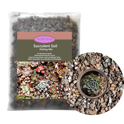 Rurtsva Mix Horticulturall Lava Rocks 1.5LBS Potting Soil for Plants Bonsai Succulents and Cacti Soil Decoration for Terrarium, Top Dressing, Fairy Gardening - color: mixed, size: 1.5lbs
