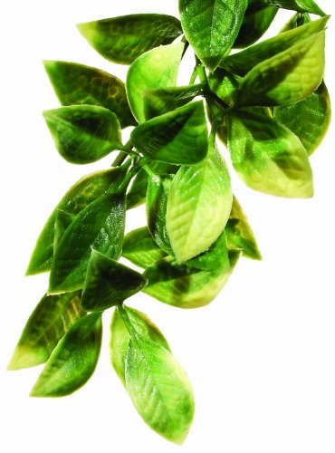 Exo Terra Plastic Terrarium Plant, Small, Mandarin - color: Mandarin, size: Small