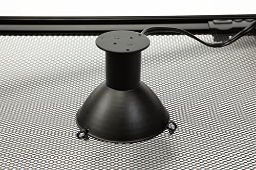 Reptile Mini-Ceramic Heat Emitter Dome Fixture with 54" AC Cord and Switch