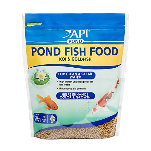 API POND FISH FOOD Pond Fish Food 2.68-Pound Bag - size: 2.68 Pound (Pack of 1)
