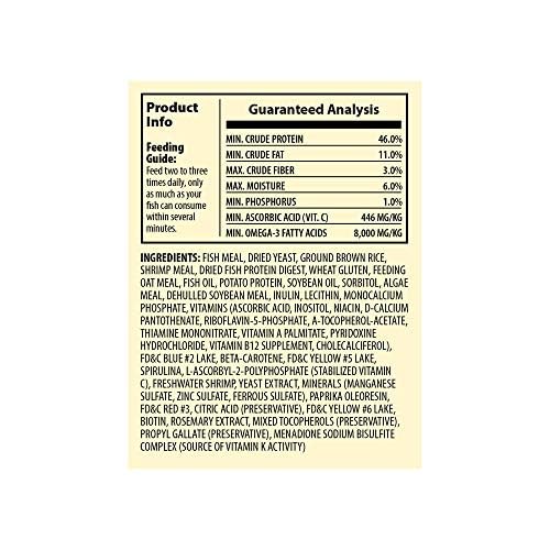 TetraMin Tropical Flakes Fish Food, 4.52 lbs | Complete Daily Diet For Top-And-Mid Feeding Tropical Fish, Protein For Growth & Prebiotics for Digestion, Clear Water Formula - size: 4.52 Pound (Pack of 1)