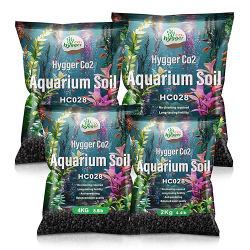 Upgraded Aquarium Soil Water Grass Mud, Ideal for Fish Tank Aquascaping Aquarium Substrate Soil for Plants and Shrimps, No Need to Wash (8.8 Pounds) - size: 8.8 Pounds