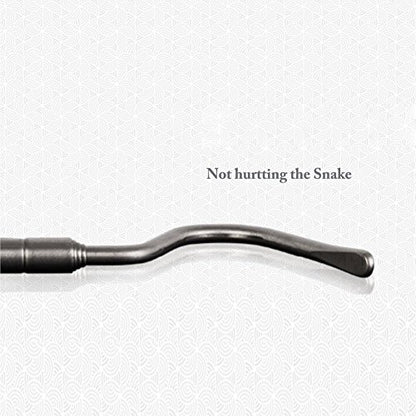 24 Inch Snake Hook Extendable Stainless Steel Handing Tool Reptile Grabber Snake Catcher
