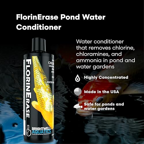 Brightwell Aquatics FlorinErase Pond Water Conditioner, 2L