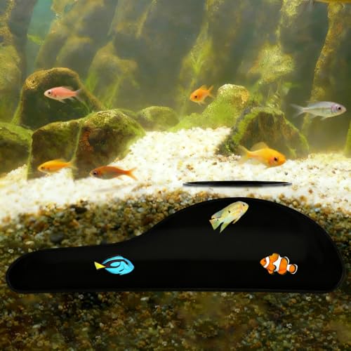 Aquarium Decor, Shrimp Dome Hide & Habitat, Aquarium Tunnel Cave, Natural Curve Underground Hideout for Shrimp, Guppy, Fish Tank Decor & Viewing Accessories
