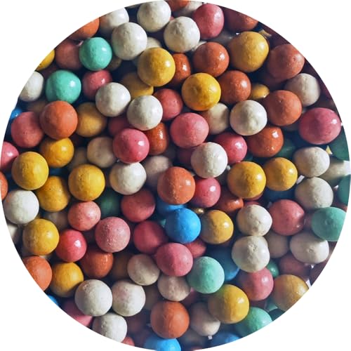 Colorful Leca Clay Pebbles 2LBS for Plants 8-10mm Natural Organic Leca Balls Indoor Potting Garden Soil for Orchid, Succulents, Hydroponics, Decoration, Drainage (Colorful-1, 2 lbs) - color: Colorful, size: 2LBS