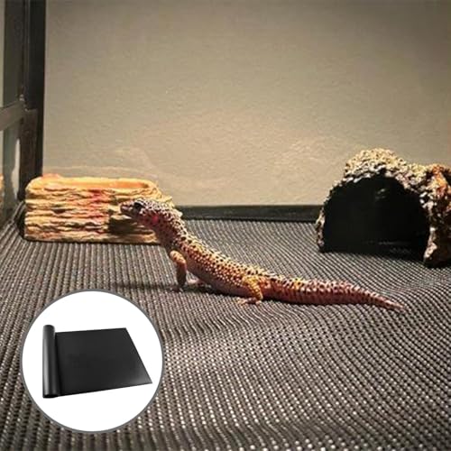 Reptile Mat Safe Anti-Slip Easy to Clean | Terrarium Liner Bedding for 40-Gallon Feeders - color: XL
