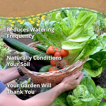 Coco Coir (10lbs) + Coco Chips for Plants (10lbs) - Organic Coco Coir Brick & Coco Coir Chips - Coconut Bricks for Plants - Bulk Coco Husk & Coconut Mulch Bundle - Garden Soil & Potting Soil Mix