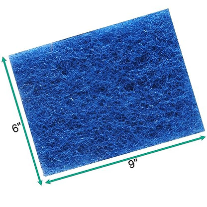 Penn-Plax WZP3 Wizard Scrubber Pad – for Glass Tanks Will not Scratch Aquarium Surfaces – Removes Accumulated Grime - 6” x 9”